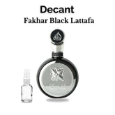 Decant fakhar black lattafa